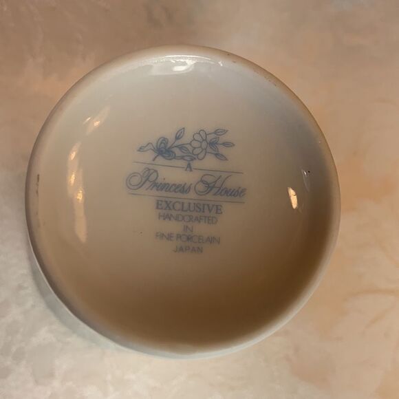 Princess House Exclusive Handcrafted In Porcelain 16 Oz Bath Jar 8 Oz Tumbler - Picture 13 of 13